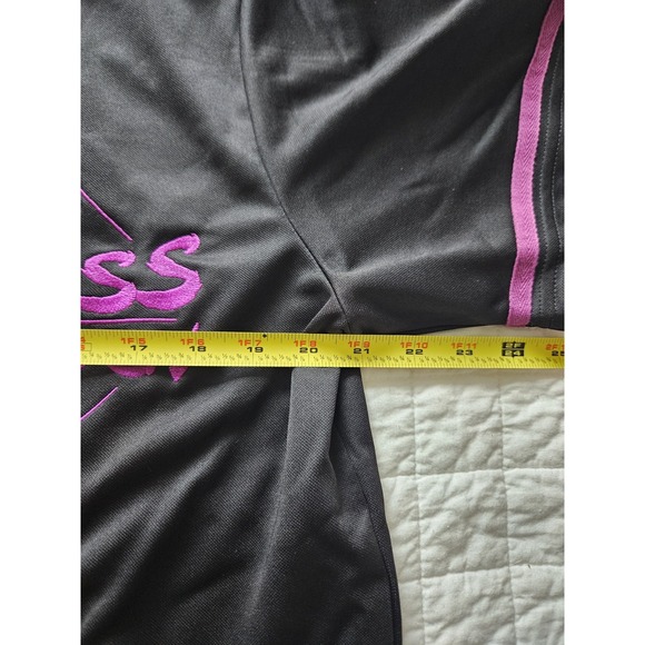 Bass Canyon #23 Black & Purple Embroidered Sportswear Festival Baseball Jersey M - Picture 6 of 12